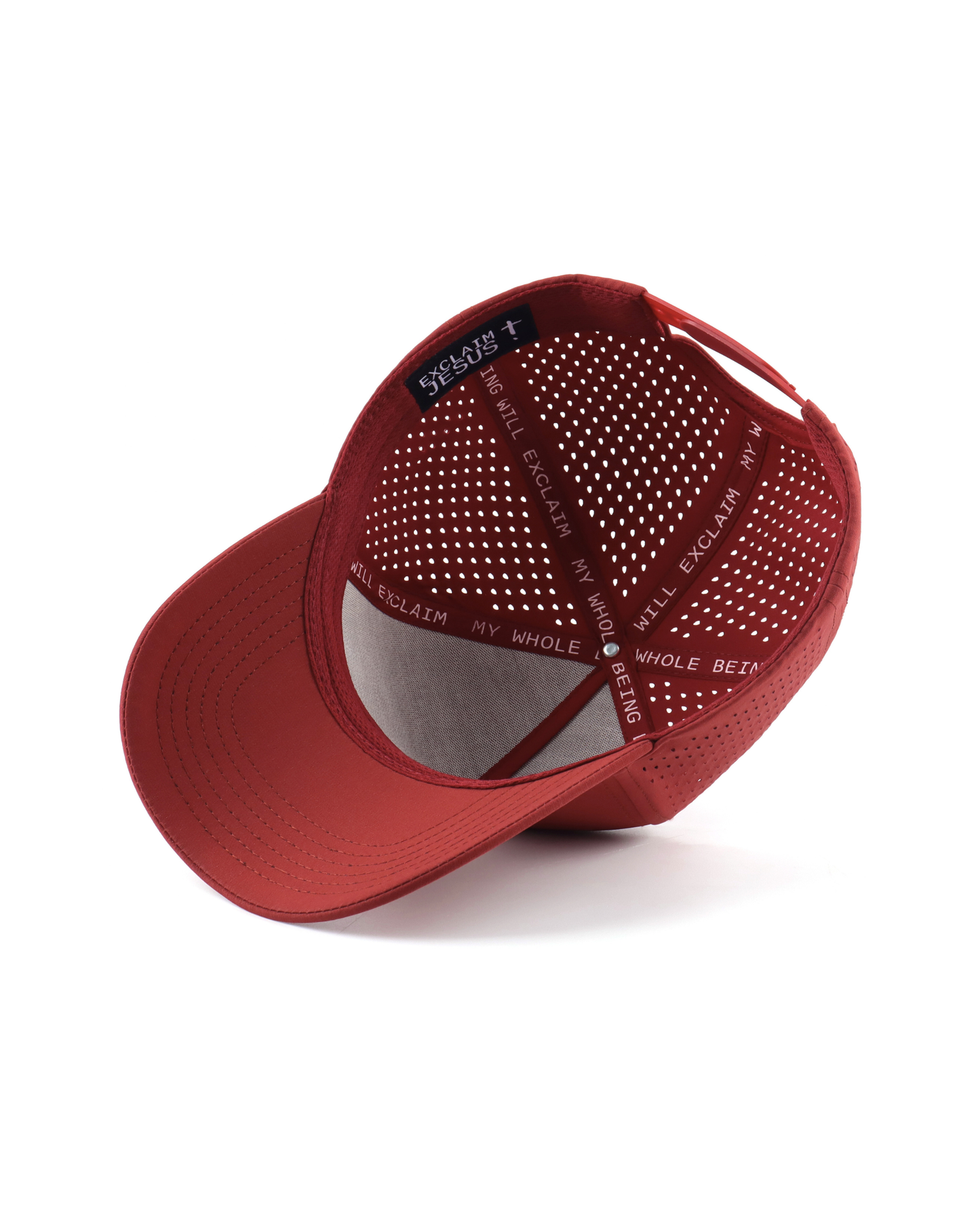 Exclaim Jesus Summit Cap | Maroon | High Profile