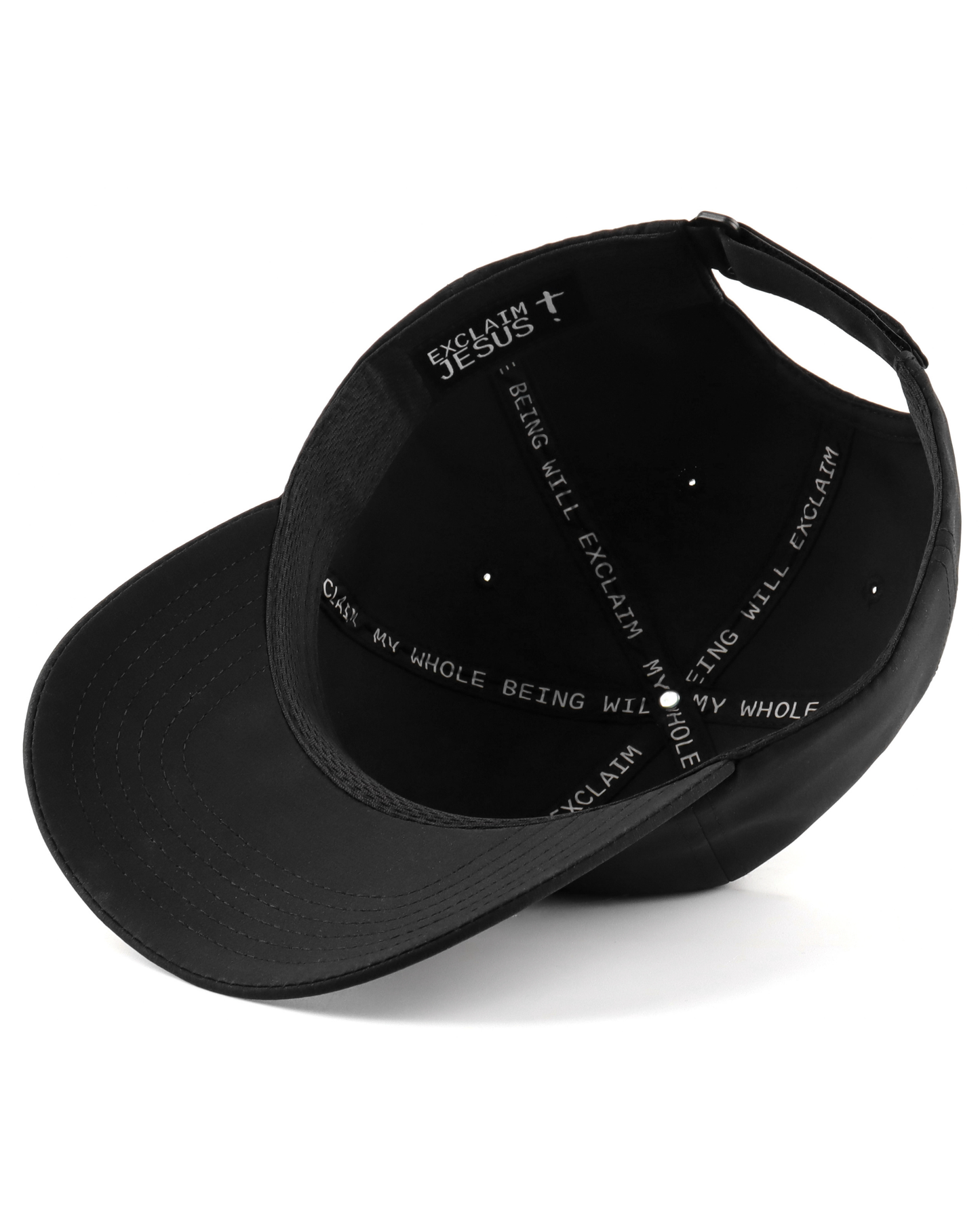 Exclaim Jesus Daily Cap | Raven | Low Profile