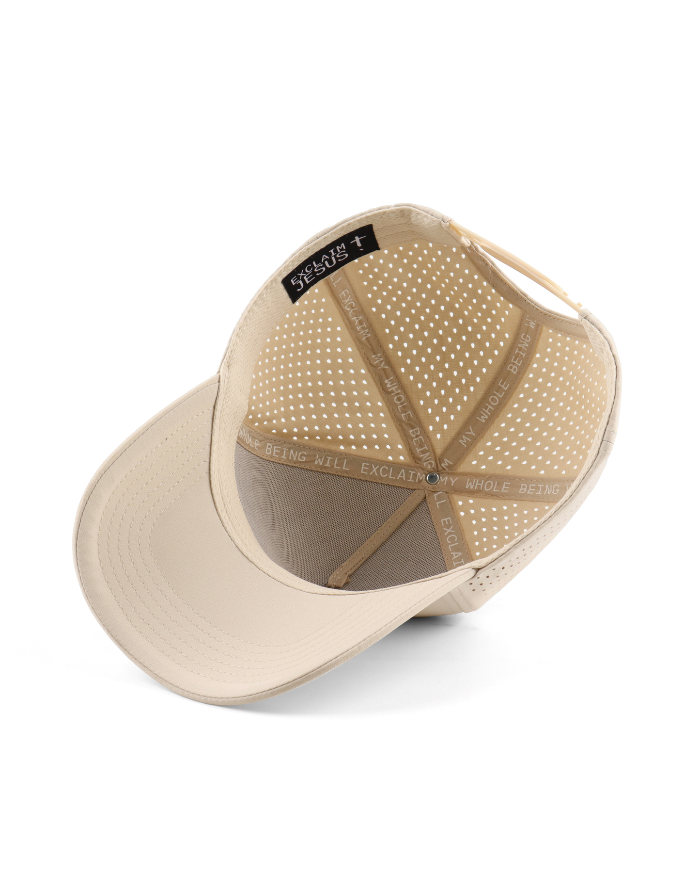 Exclaim Jesus Summit Cap | Cream | High Profile