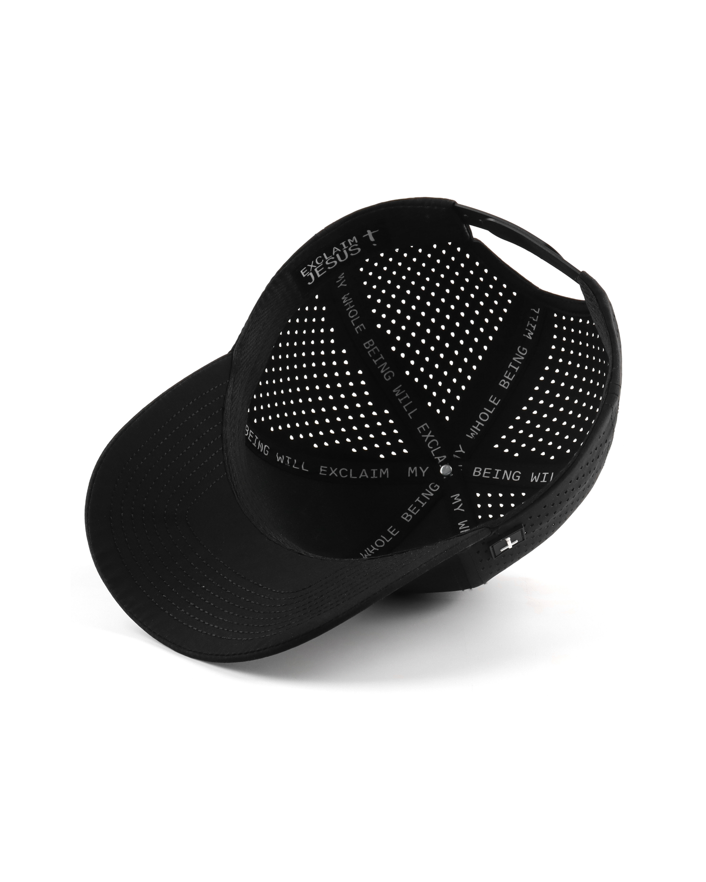 Exclaim Jesus Structured Six Panel | Original Black