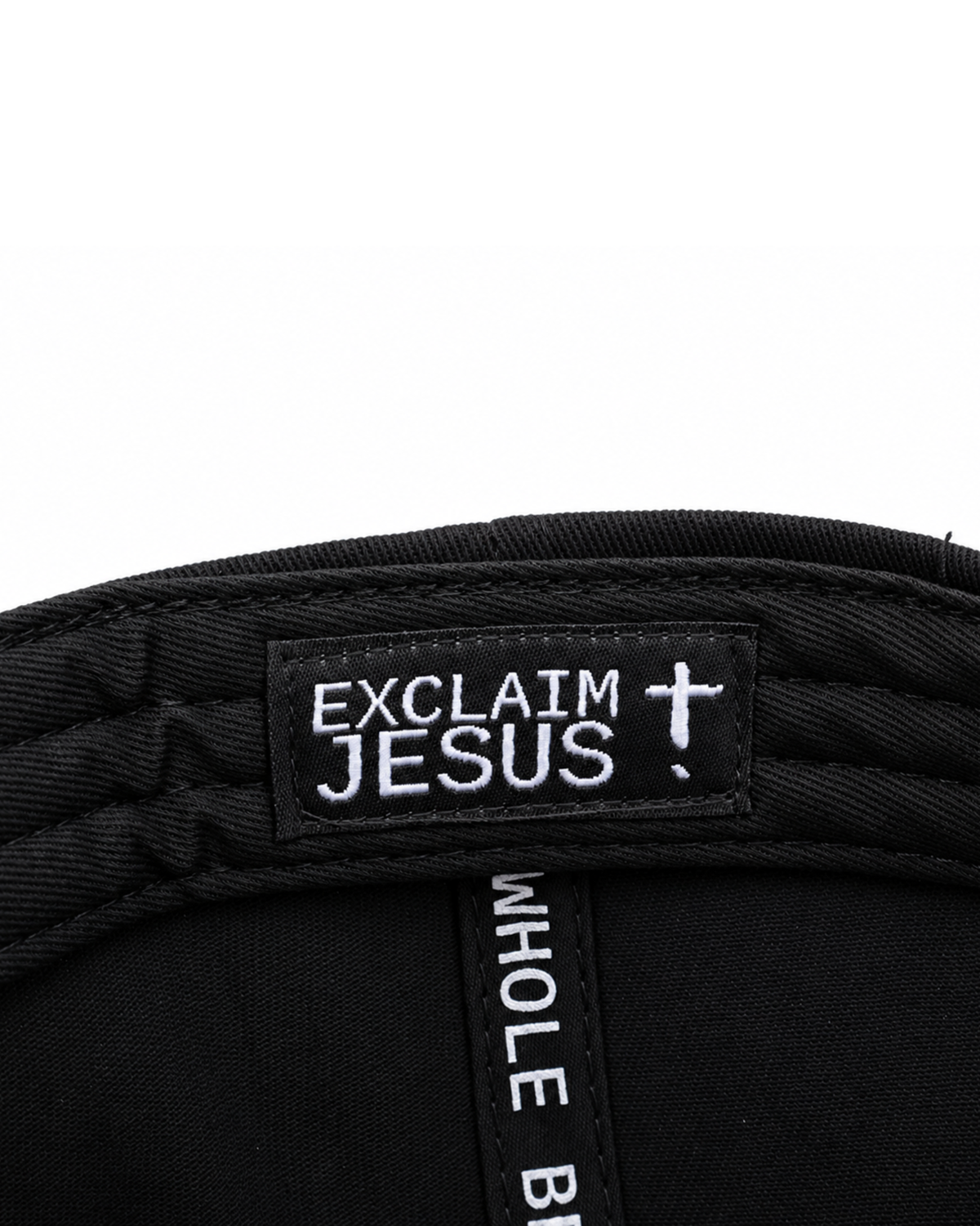 Exclaim Jesus Summit Cap | Charcoal | Cotton | High Profile