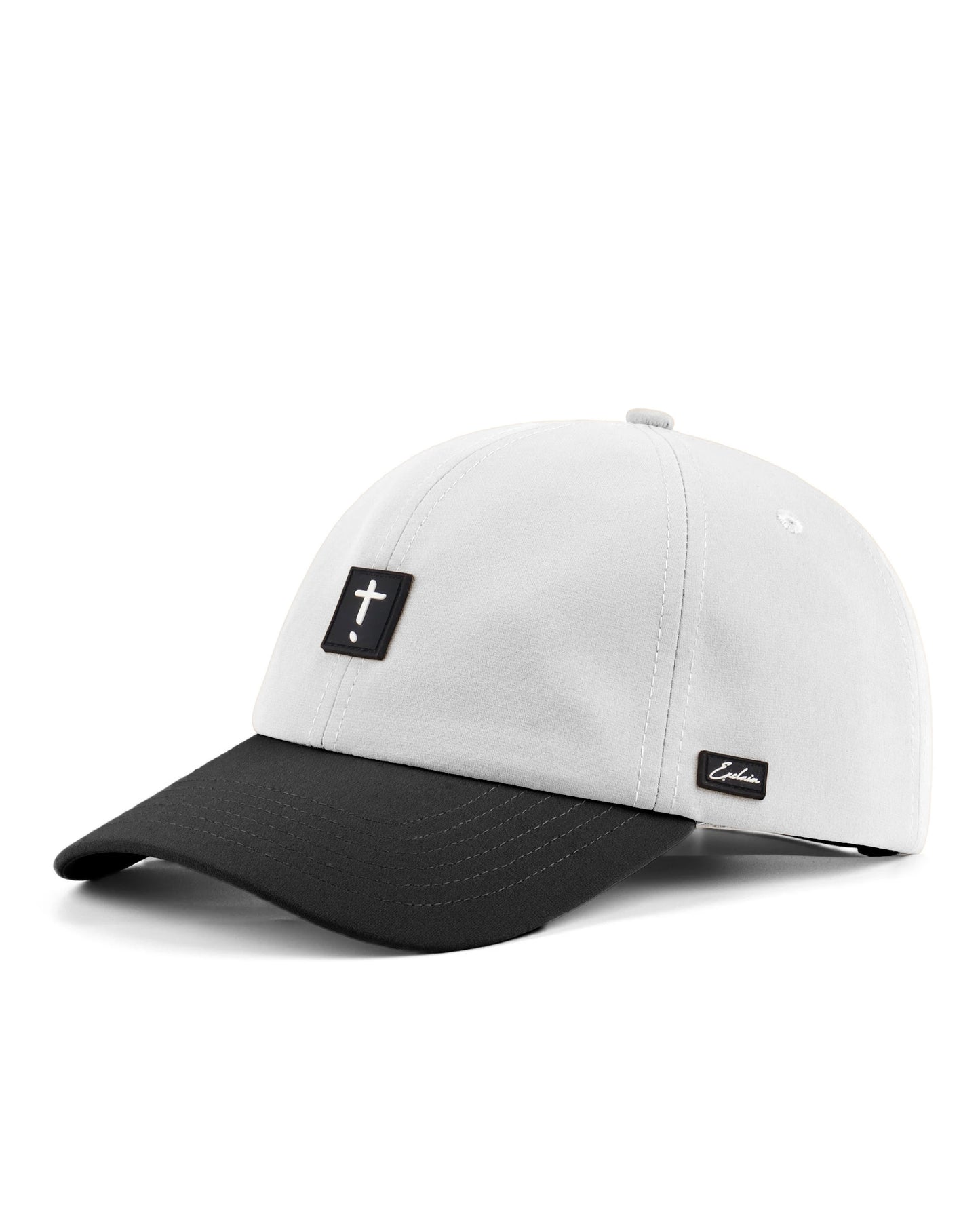 Exclaim Jesus Daily Cap | Black & White | Low Profile