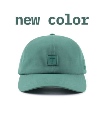 Exclaim Jesus Daily Cap | Evergreen | Low Profile