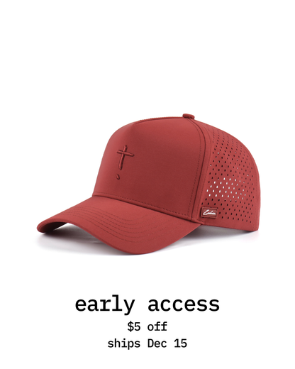 Exclaim Jesus Summit Cap | Maroon | High Profile