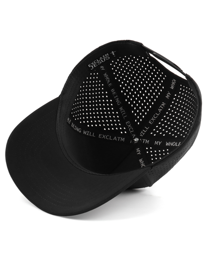 Exclaim Jesus Summit Cap | Original Black | High Profile