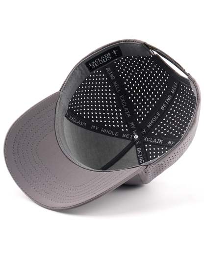 Exclaim Jesus Summit Cap | Stone | High Profile