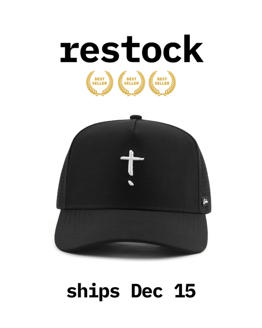 Exclaim Jesus Summit Cap | Original Black | High Profile | 3x Best Seller