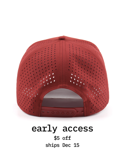 Exclaim Jesus Summit Cap | Maroon | High Profile