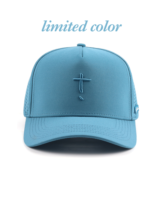 Exclaim Jesus Summit Cap | China Blue | High Profile