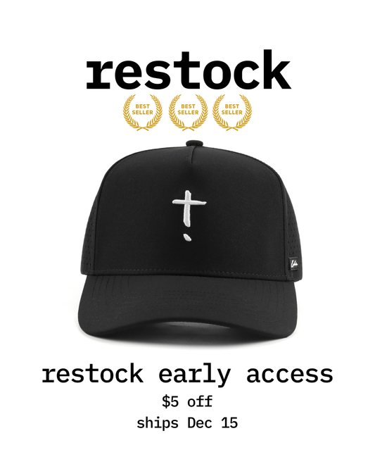 Exclaim Jesus Summit Cap | Original Black | High Profile | 3x Best Seller