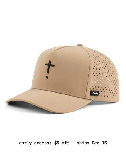 Exclaim Jesus Summit Cap | Khaki | High Profile