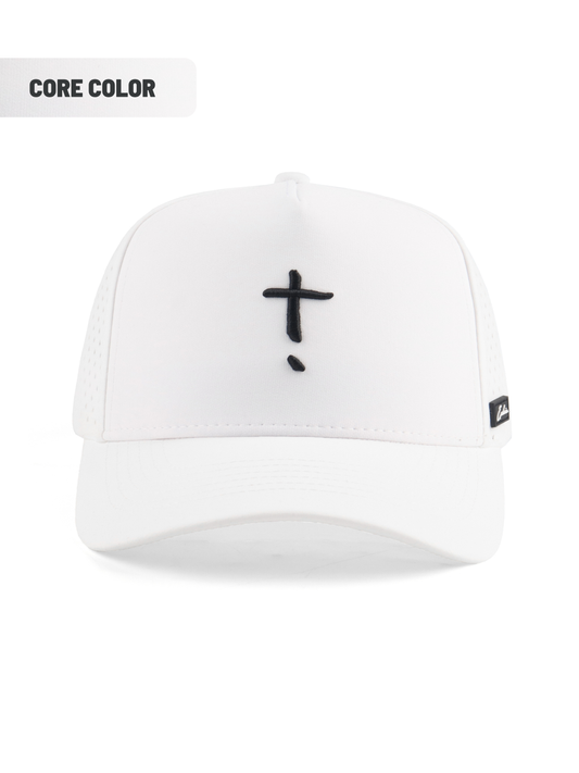 Exclaim Jesus Summit Cap | Original White | High Profile