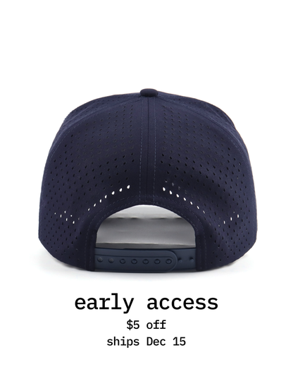 Exclaim Jesus Summit Cap | Original Navy | High Profile