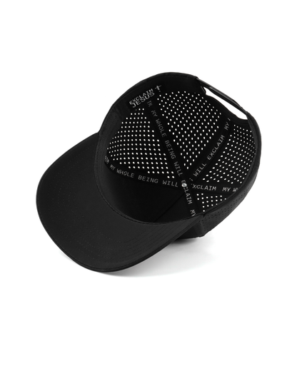 Exclaim Jesus Summit Cap | Original Black | High Profile