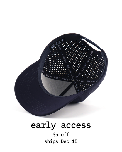 Exclaim Jesus Summit Cap | Original Navy | High Profile