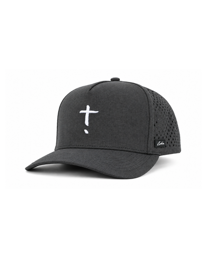 Exclaim Jesus Summit Cap | Heathered Charcoal | High Profile