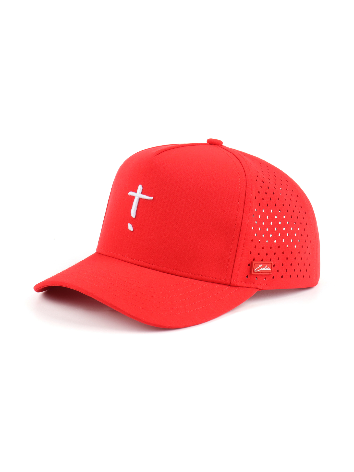 Exclaim Jesus Summit Cap | Red | High Profile