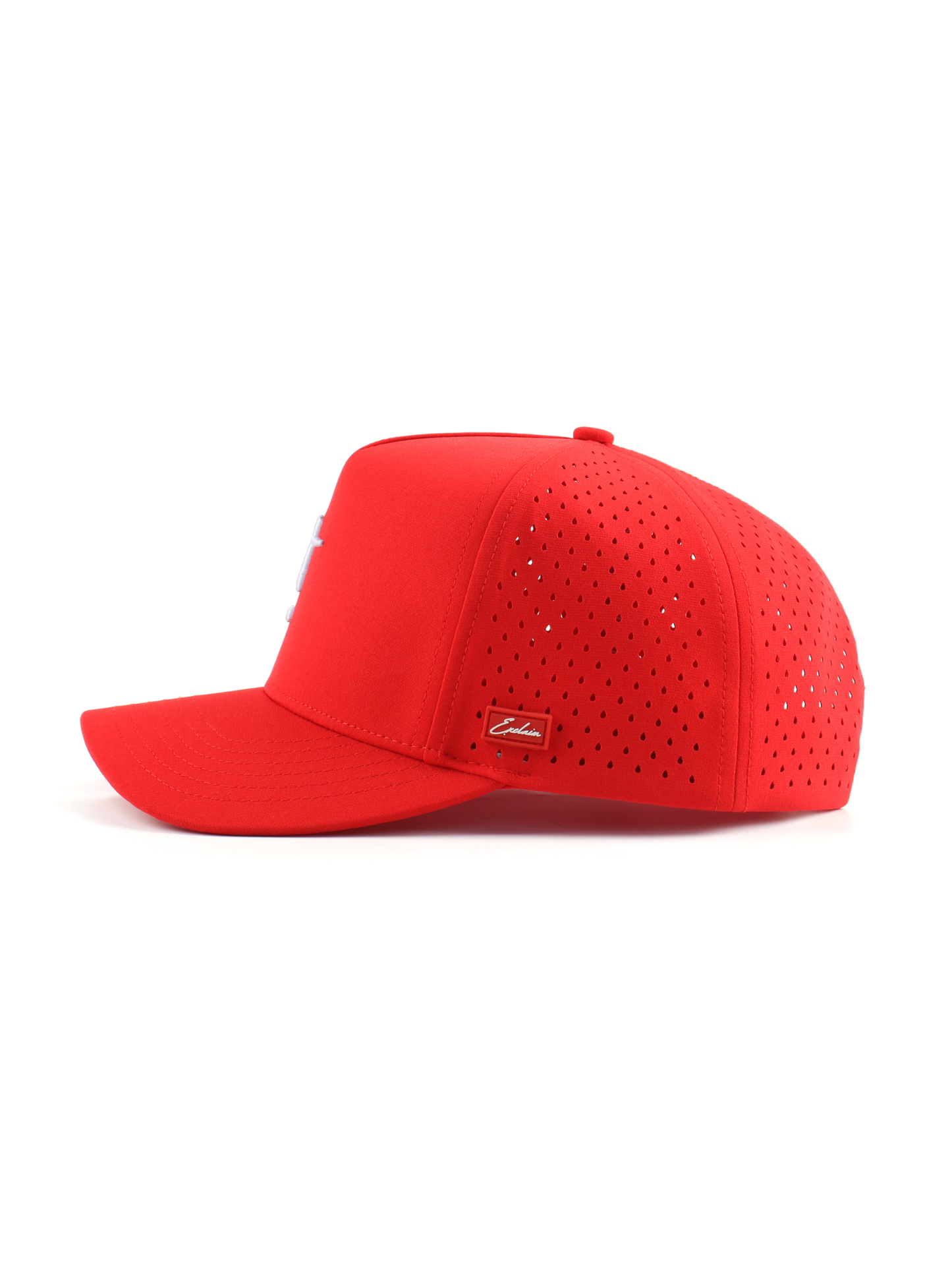 Exclaim Jesus Summit Cap | Red | High Profile