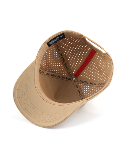 Exclaim Jesus Summit Cap | Khaki | High Profile