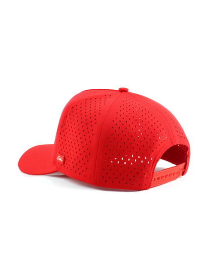Exclaim Jesus Summit Cap | Red | High Profile