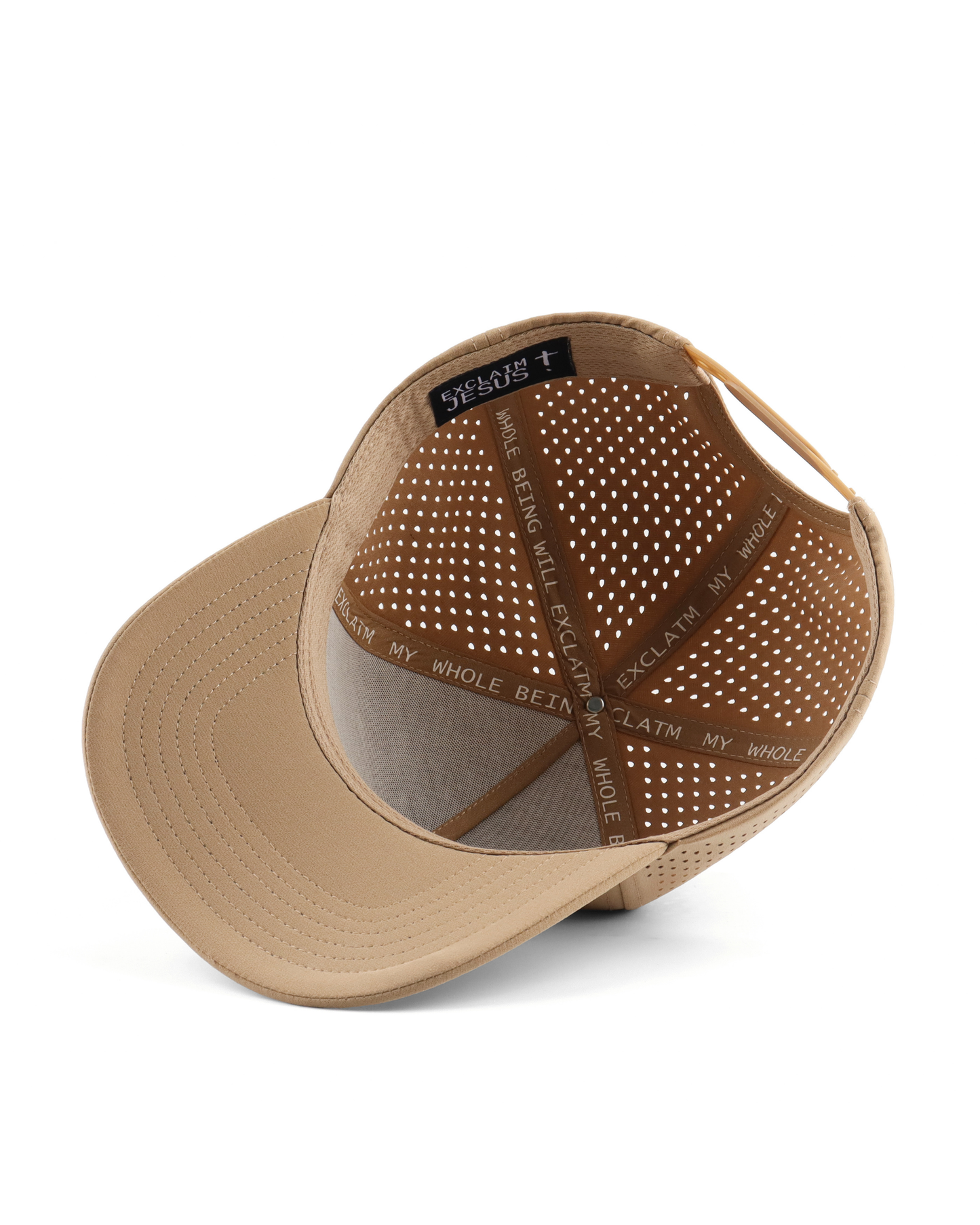 Exclaim Jesus Summit Cap | Khaki | High Profile