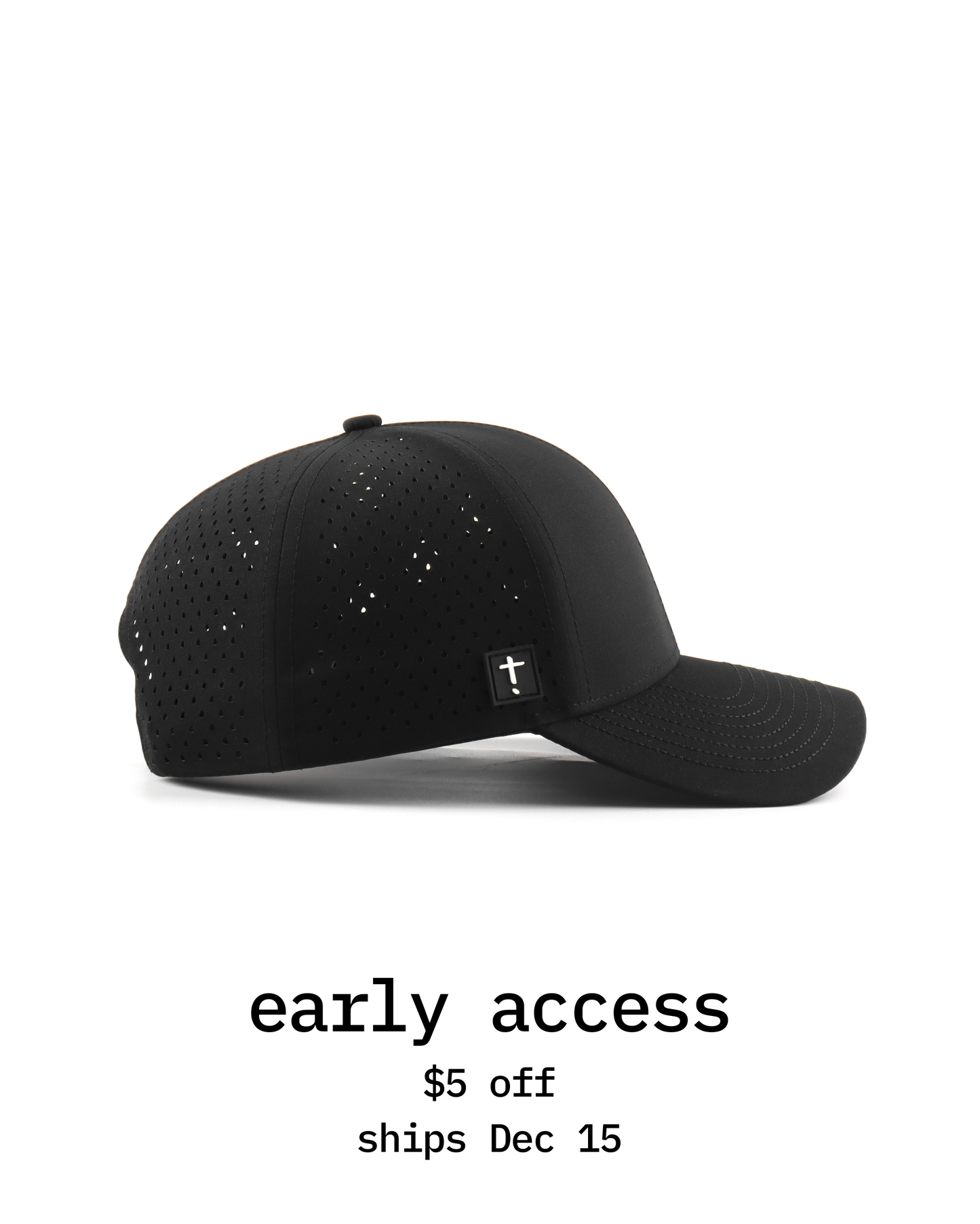 Exclaim Jesus Structured Six Panel | Original Black