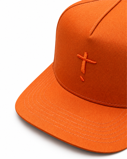 Exclaim Jesus Summit Cap | Orange | Cotton | High Profile