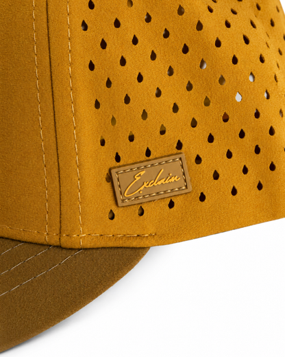 Exclaim Jesus Summit Cap | Two-Tone Mustard | High Profile