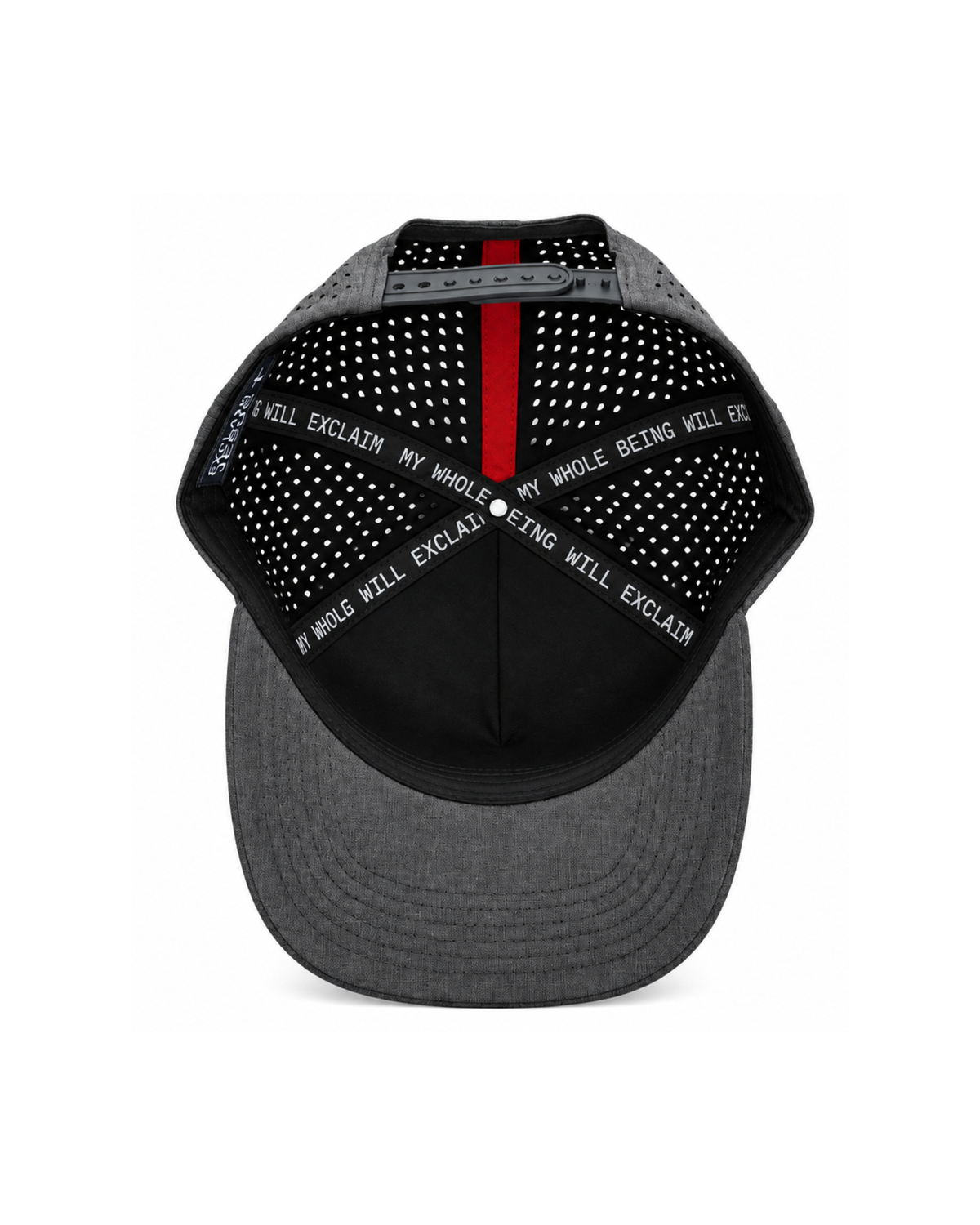Exclaim Jesus Summit Cap | Heathered Charcoal | High Profile