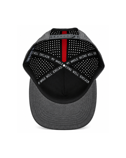 Exclaim Jesus Summit Cap | Heathered Charcoal | High Profile