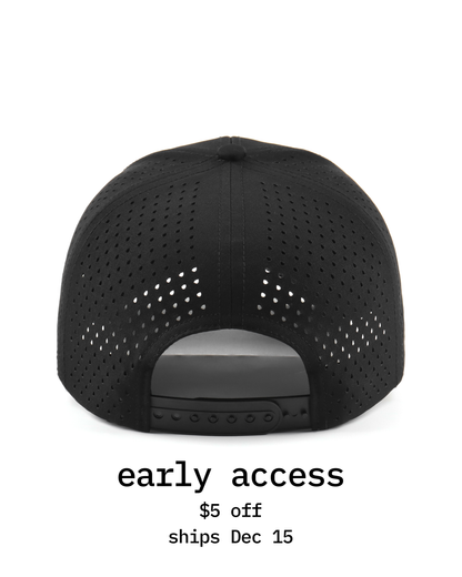 Exclaim Jesus Structured Six Panel | Original Black