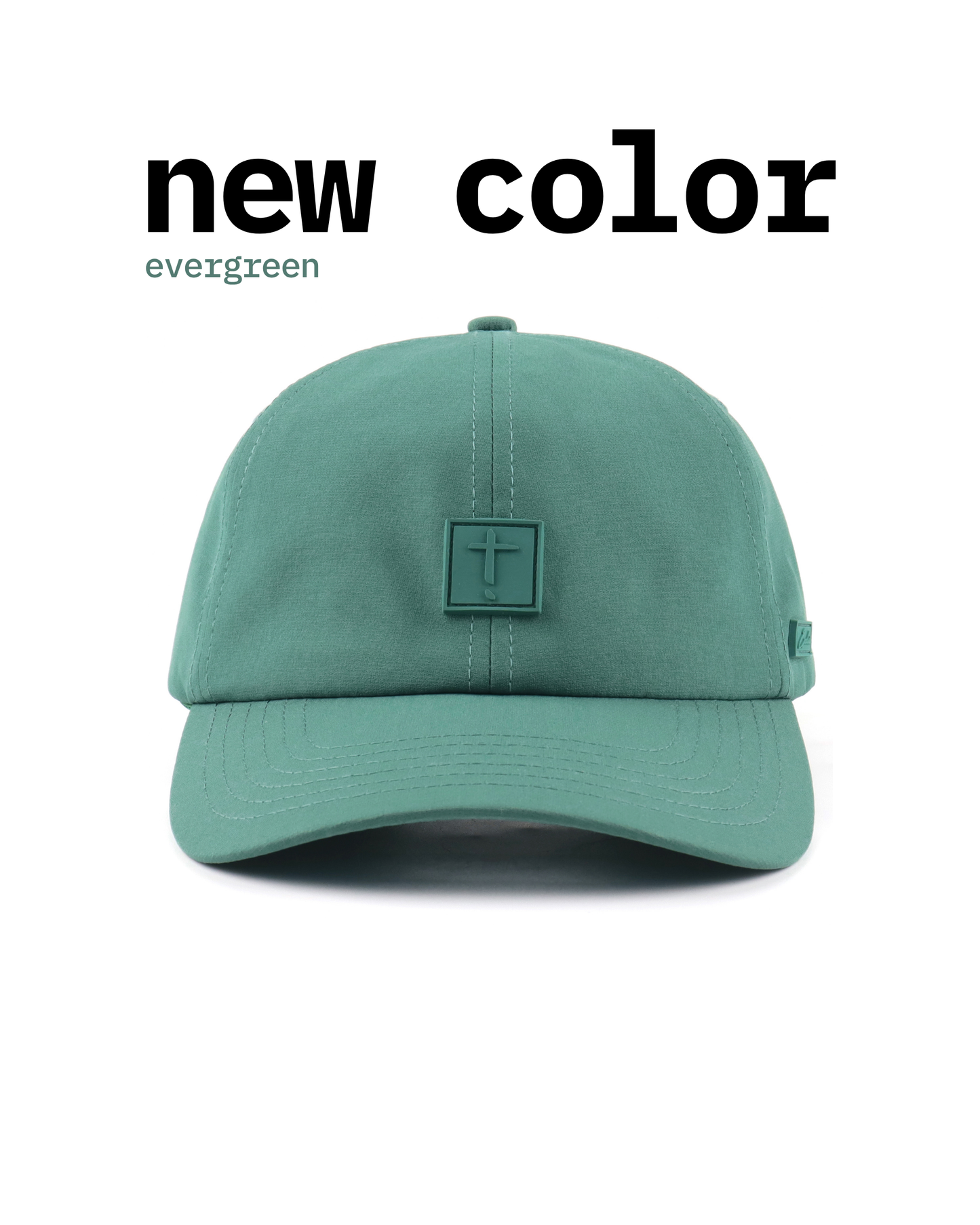 Exclaim Jesus Daily Cap | Evergreen | Low Profile