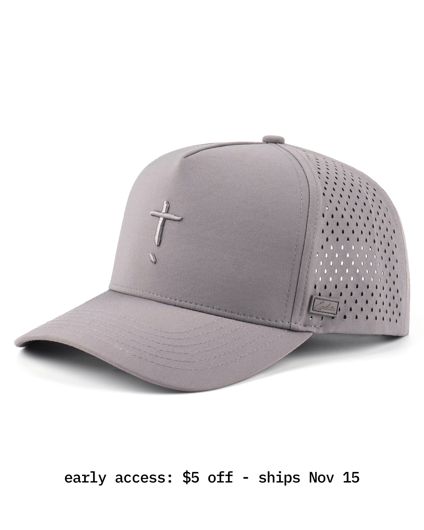 Exclaim Jesus Summit Cap | Stone | High Profile
