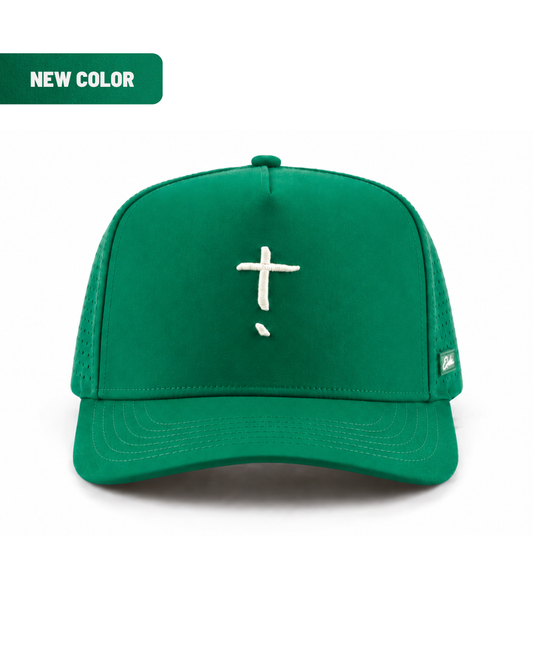 Exclaim Jesus Summit Cap | Kelly Green | High Profile