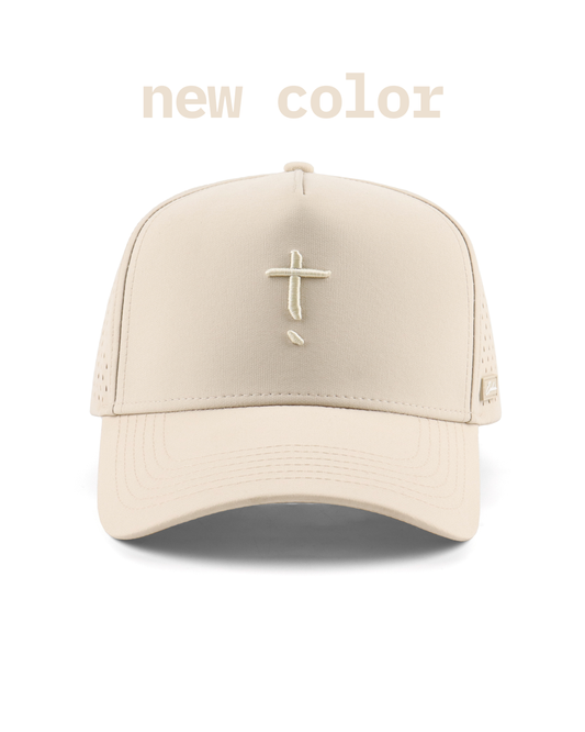 Exclaim Jesus Summit Cap | Cream | High Profile