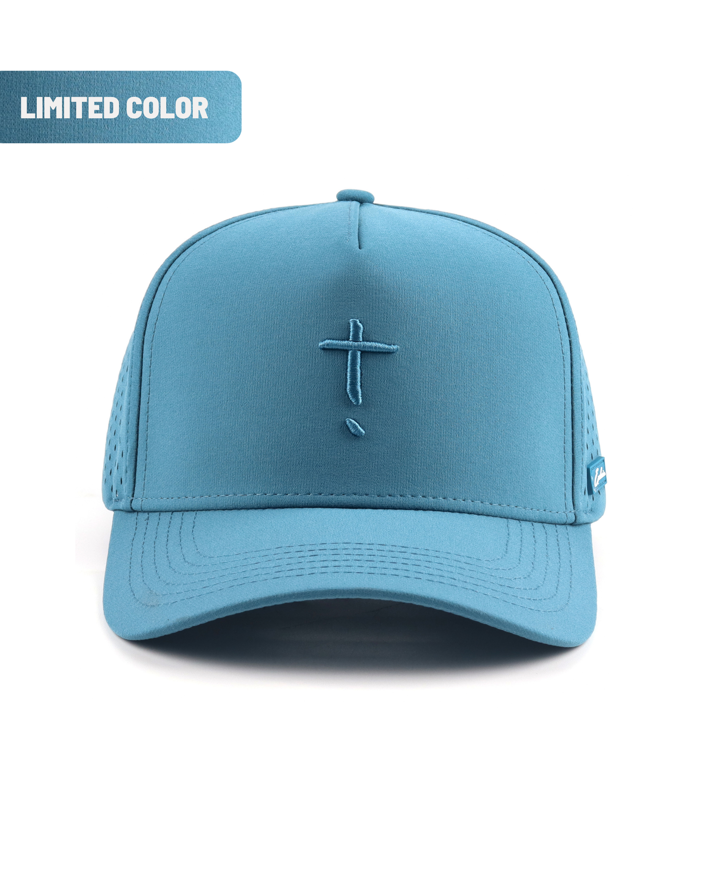 Exclaim Jesus Summit Cap | China Blue | High Profile