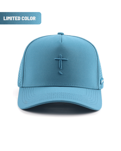 Exclaim Jesus Summit Cap | China Blue | High Profile