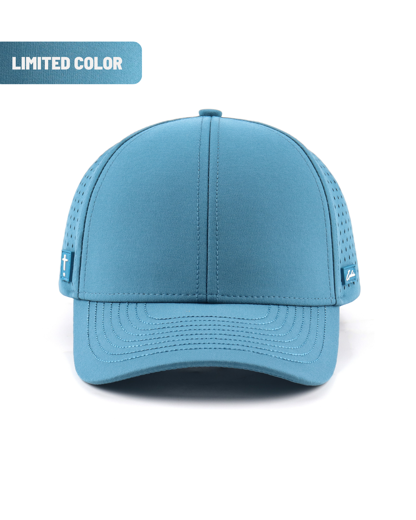 Exclaim Jesus Six Panel | China Blue | Structured | Low Profile