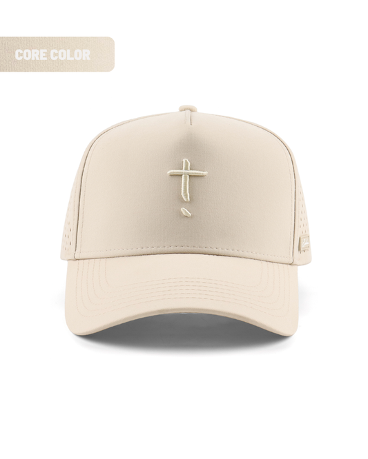 Exclaim Jesus Summit Cap | Cream | High Profile