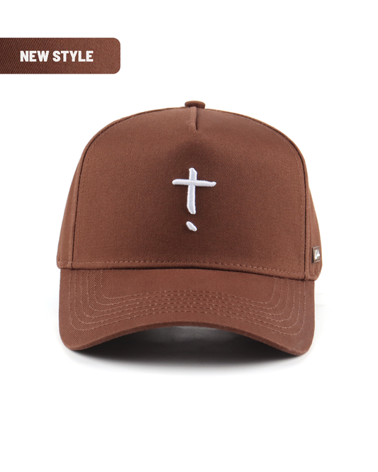 Exclaim Jesus Summit Cap | Dark Brown | Cotton | High Profile
