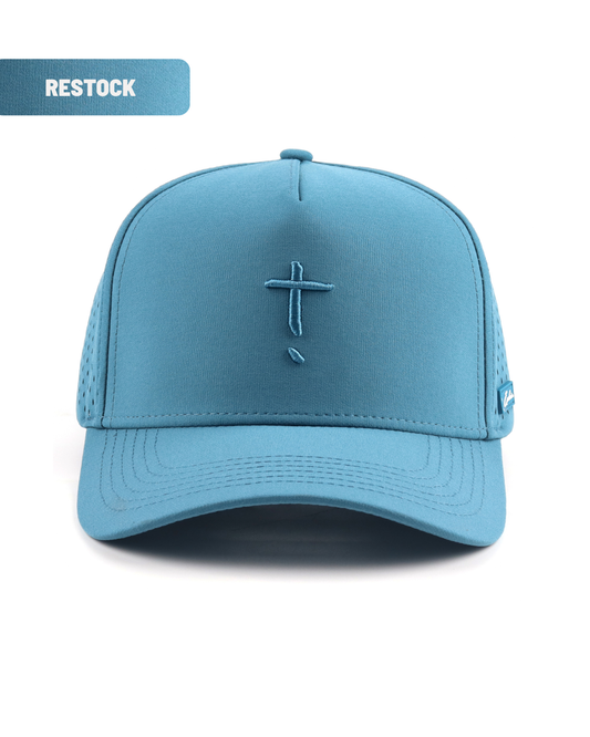 Exclaim Jesus Summit Cap | China Blue | High Profile