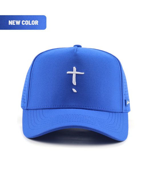 Exclaim Jesus Summit Cap | Royal Blue | High Profile
