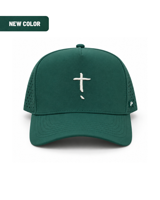 Exclaim Jesus Summit Cap | Forest Green | High Profile