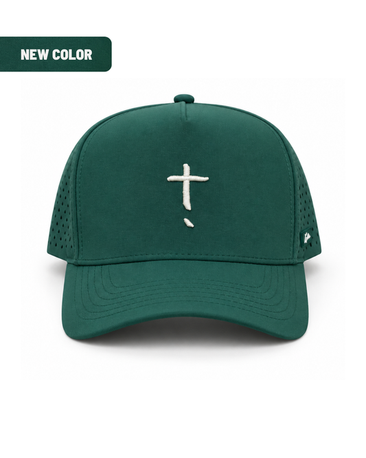 Exclaim Jesus Summit Cap | Forest Green | High Profile