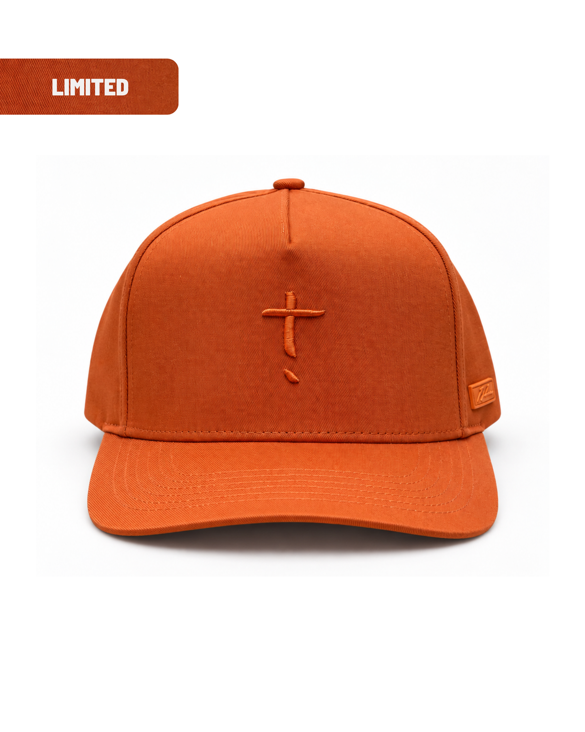 Exclaim Jesus Summit Cap | Orange | Cotton | High Profile