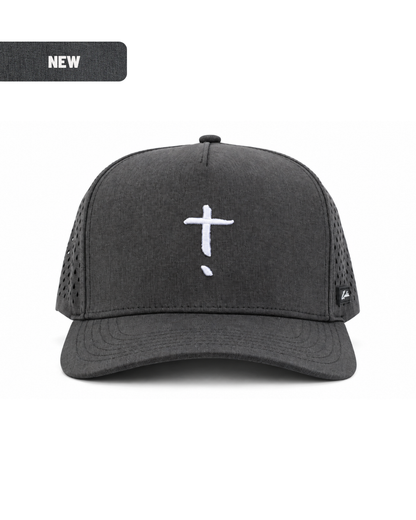 Exclaim Jesus Summit Cap | Heathered Charcoal | High Profile