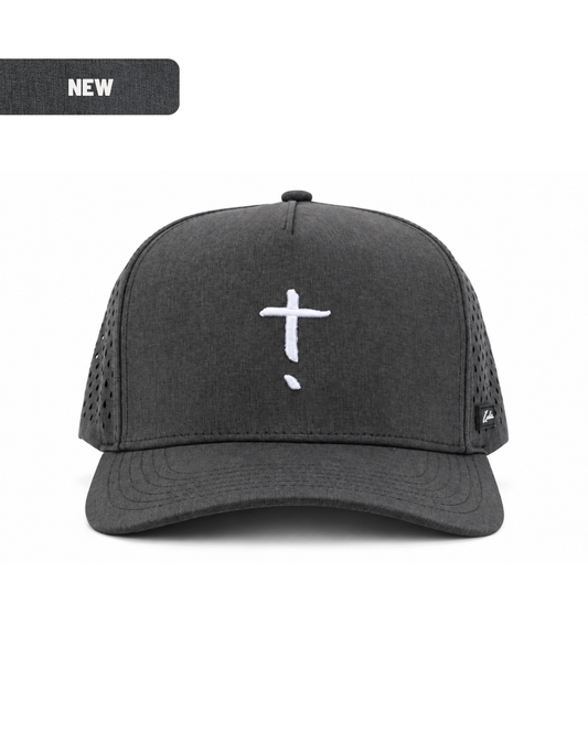 Exclaim Jesus Summit Cap | Heathered Charcoal | High Profile