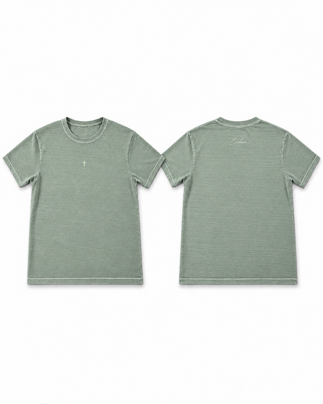 Exclaim Jesus Heavyweight Short Sleeve | Washed Thyme