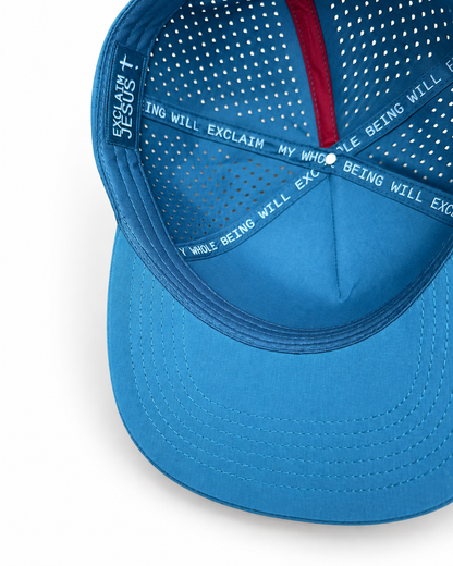 Exclaim Jesus Summit Cap | China Blue | High Profile
