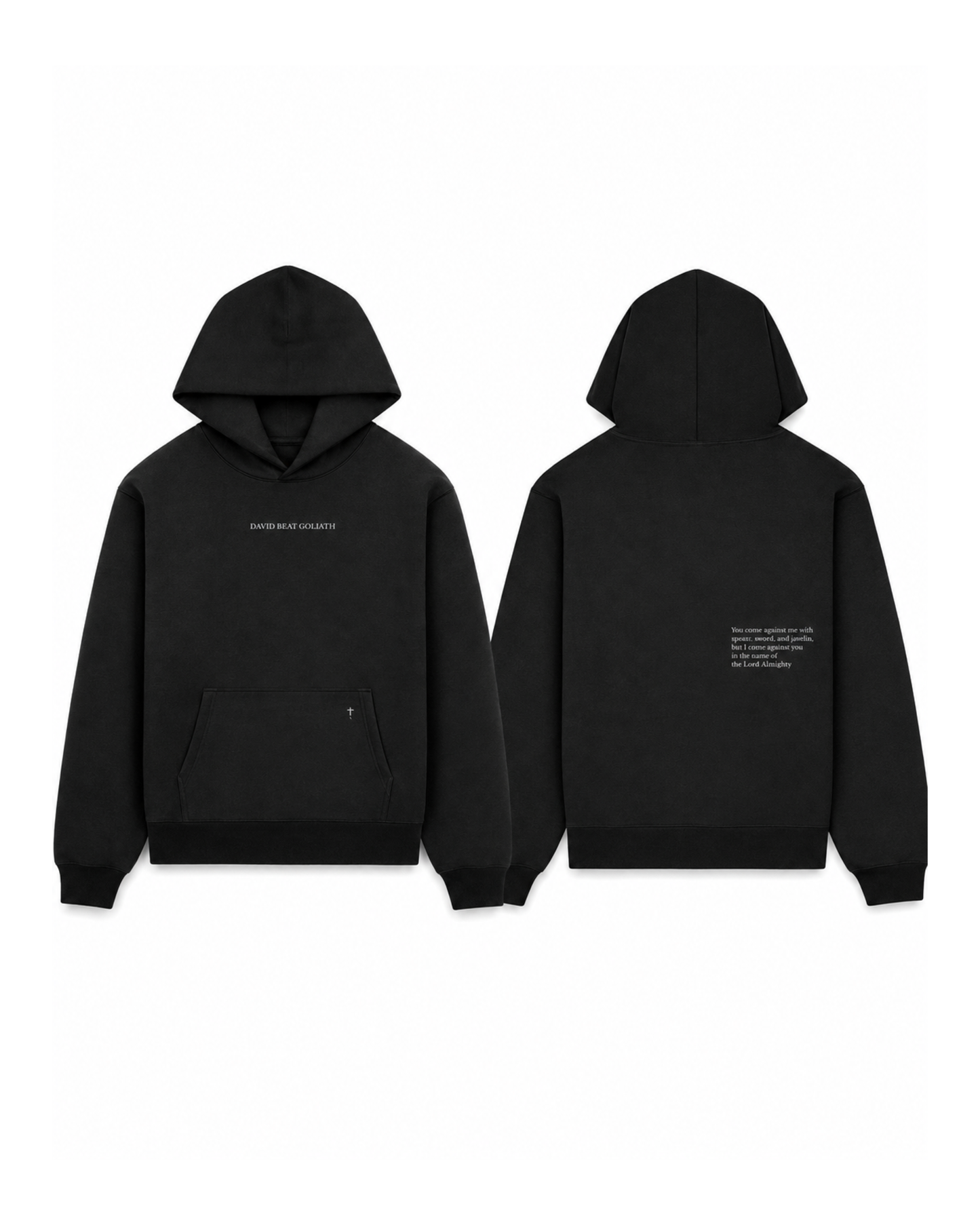 David Beat Goliath Hoodie